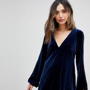 Free People Misha Velvet Dress